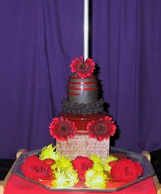 Samadhi for Mahendranath surrounded by flowers